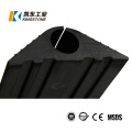 Traffic Safety Electric Cable Floor Covers Protector Rubber Cable Protector Speed Bumps Protector